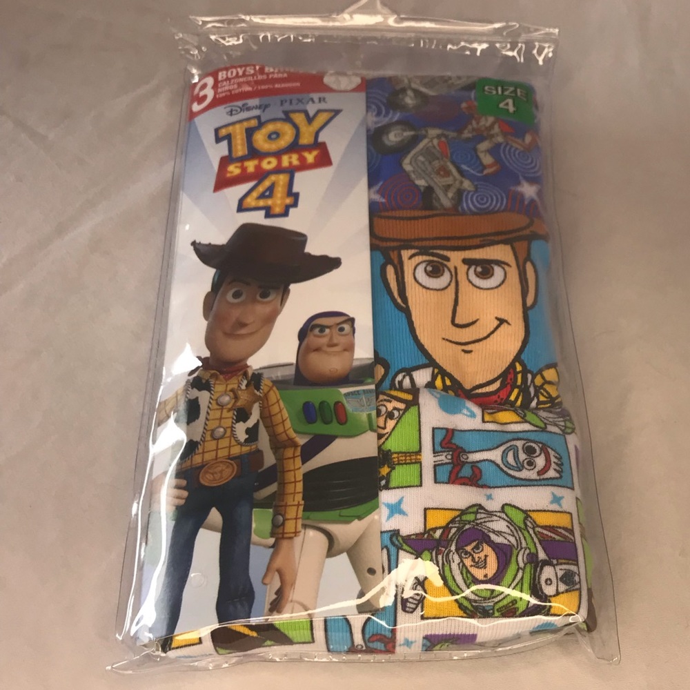Toy Story boys briefs Size 4